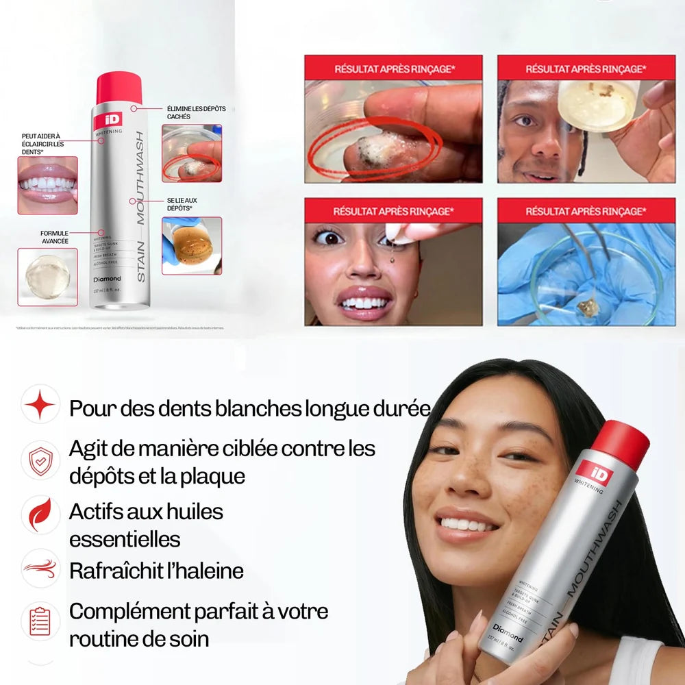 MouthCharm™ - Bain de bouche blancheur