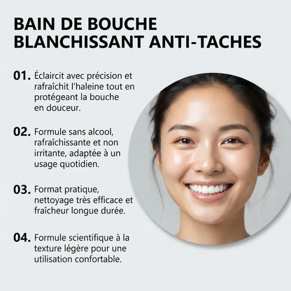 MouthCharm™ - Bain de bouche blancheur